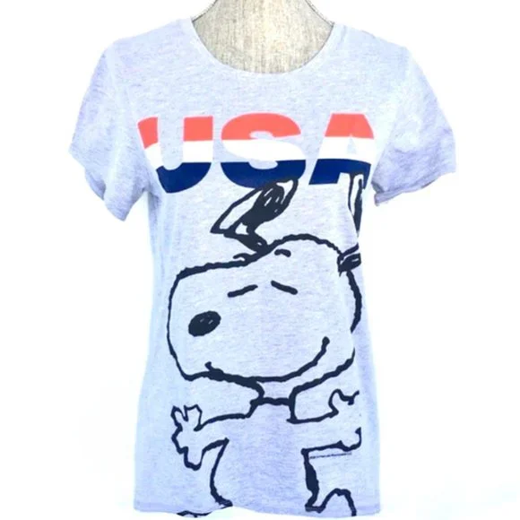 Snoopy USA Patriotic Tee - Picture 2 of 4